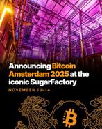 2x kaartjes bitcoin Amsterdam 2025, Twee personen