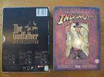 2 DVD boxen The Godfather + Indiana Jones, Vanaf 16 jaar, Ophalen of Verzenden, Gebruikt, Boxset