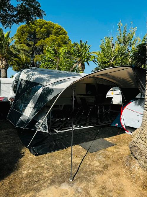 UNICO VERONA LUIFEL met dakluifel - omloopmaat 12.1, Caravans en Kamperen, Voortenten en Luifels, Zo goed als nieuw, Ophalen
