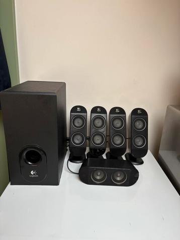 Logitech 5.1 X-530 Speakerset – Goed werkend beschikbaar voor biedingen