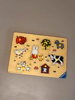 Houten Nijntje legpuzzel, Ophalen of Verzenden, Zo goed als nieuw, Van hout, Minder dan 10 stukjes