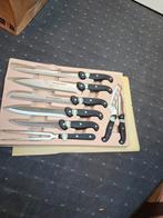 messenset, Ophalen of Verzenden, Zo goed als nieuw, Rvs of Chroom