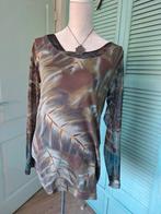 Didi longsleeve shirt bruin groen, Maat 38/40 (M), Bruin, Ophalen of Verzenden, Zo goed als nieuw