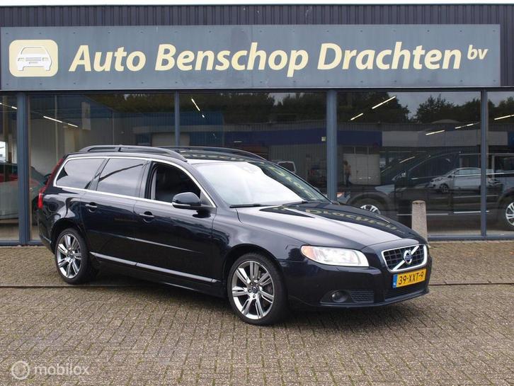 Volvo V70 Aut6 5-CYL Leer Xenon Navi Stoelverwarm Apk 10.26, Auto's, Volvo, Bedrijf, Te koop, V70, ABS, Airbags, Airconditioning