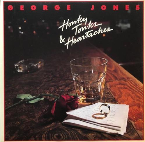 GEORGE JONES LP: HONKY TONK & HEARTACHES, Cd's en Dvd's, Vinyl | Country en Western, Ophalen of Verzenden