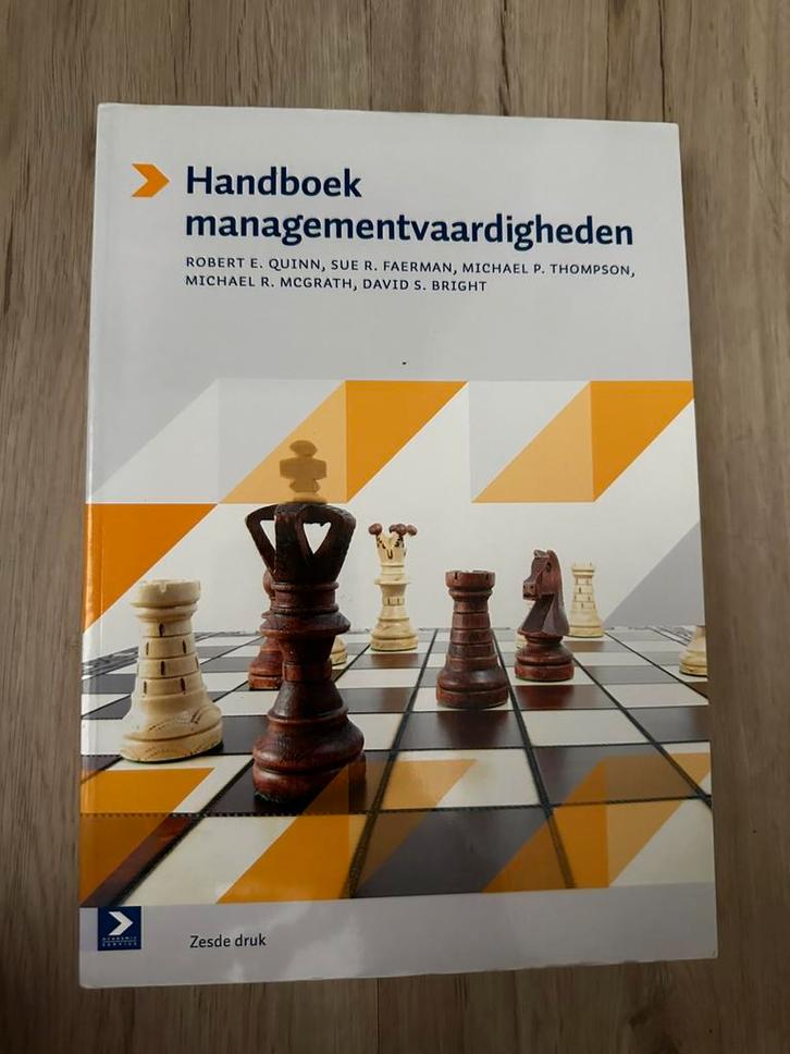 Handboek Managementvaardigheden, Boeken, Economie, Management en Marketing, Zo goed als nieuw, Management, Ophalen of Verzenden