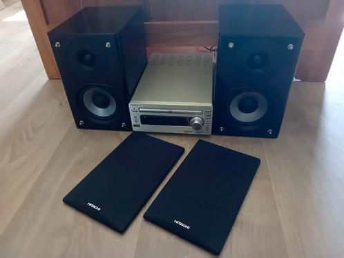 Hitachi set stereo, mini set, Audio, Tv en Foto, Stereo-sets, Gebruikt, Speakers, Overige merken, Ophalen