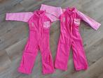 2x fien & teun overal maat 104 rose pink speelpak speel pak, Kinderen en Baby's, Ophalen of Verzenden, Gebruikt, Meisje, Overige typen