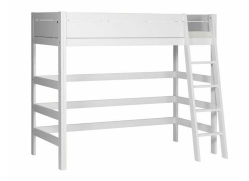 Lifetime Hoogslaper whitewash met matras, Huis en Inrichting, Slaapkamer | Stapelbedden en Hoogslapers, Gebruikt, Hoogslaper, 200 cm