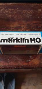 Märklin HO 4424 Wagon met Bulldozer, Gebruikt, Wagon, Ophalen of Verzenden, Analoog