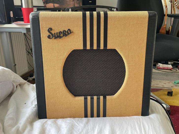 Supro Delta King 10, Muziek en Instrumenten, Versterkers | Bas en Gitaar, Zo goed als nieuw, Gitaar, Minder dan 50 watt, Ophalen