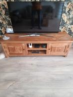 Teak TV Meubel, Ophalen, Gebruikt, 150 tot 200 cm, Teakhout