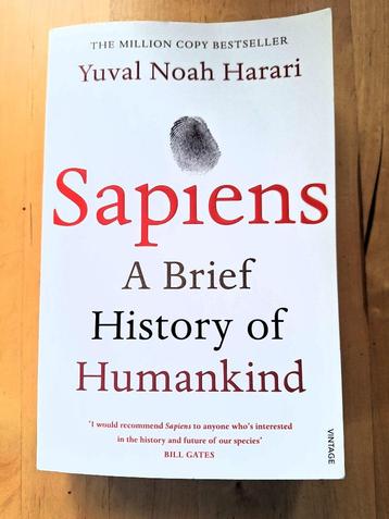  Sapiens, A Brief History of Humankind - Yuval Noah Harari beschikbaar voor biedingen