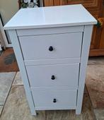 ladekastje Wit 3Lades 45Breed 39Diep 81Hoog, Ophalen, Minder dan 50 cm, Gebruikt, Ladekastje