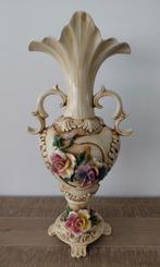 Grote vaas Italiaans porselein Capodimonte 56cm, Ophalen