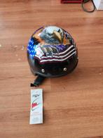 Harley American Eagle AGV helm motorhelm chopper, Motoren, Ophalen of Verzenden, L, Integraalhelm, Overige merken