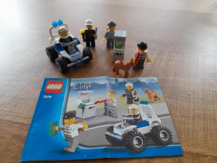 Lego city 7279 politie minifiguur overval geldautomaat, Kinderen en Baby's, Speelgoed | Duplo en Lego, Zo goed als nieuw, Ophalen of Verzenden