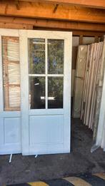 Verschillende Opdek paneeldeur 83x211.5 cm met glas, Ophalen, 80 tot 100 cm, Binnendeur, Nieuw