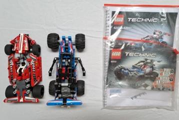 Lego 42010 Off-Road Racer + 42011 Race Car, Lego Technic beschikbaar voor biedingen