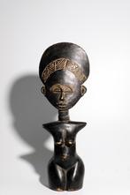 Vruchtbaarheidsbeeld - Akuaba - Asante - Ghana - Afrika, Ophalen of Verzenden