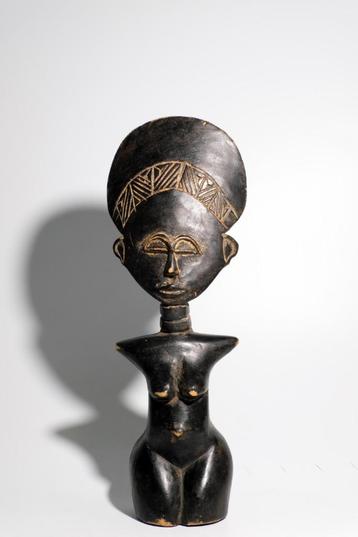 Vruchtbaarheidsbeeld - Akuaba - Asante - Ghana - Afrika  beschikbaar voor biedingen