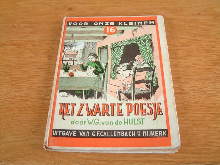 boek het zwarte poesje -W.G.v.d. Hulst, Boeken, Overige Boeken, Gelezen, Ophalen of Verzenden