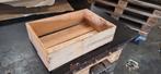 partij 100x houten kistje ca. 39x25x10 cm, Tuin en Terras, Bloembakken en Plantenbakken, Ophalen, Gebruikt, Hout, Minder dan 60 cm