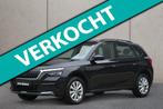 Skoda Kamiq 1.0 TSI Ambition 110PK Automaat | Full Led | App, Auto's, Skoda, Stof, Gebruikt, Zwart, Zwart