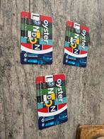 3 oyster kaarten voor london OV, Drie personen of meer, Ticket of Toegangskaart