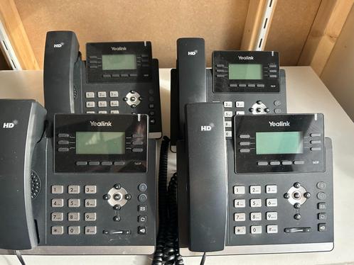 5 Yealink VOIP Telefoons, Telecommunicatie, Datacommunicatie en VoIP, Zo goed als nieuw, Telefoon, Ophalen of Verzenden