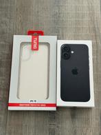 Iphone 16 Black 256 Gb Black Nieuuw Geseald Met Factuur, Zwart, Nieuw, IPhone 16, Zonder simlock