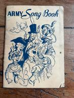 WO2 Army Song Book liederenboekje amerikaans soldaten 1941, Verzamelen, Militaria | Tweede Wereldoorlog, Amerika, Verzenden, Boek of Tijdschrift
