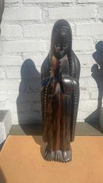 Mooi houten maria beeld 53 centimeter hoog, Antiek en Kunst, Kunst | Beelden en Houtsnijwerken, Ophalen of Verzenden