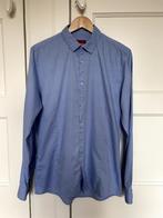 Overhemd Hugo Boss - mt M, Blauw, Zo goed als nieuw, Hugo Boss, Halswijdte 39/40 (M)