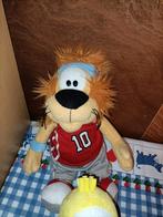 Guusje de eend knuffel + Loekie de Leeuw knuffel, Ophalen of Verzenden, Eend