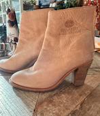 Shabbies enkellaarsjes beige zgan!, Ophalen of Verzenden, Zo goed als nieuw, Beige