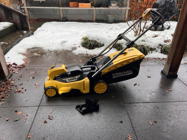 Kärcher LMO 36-46 Battery Grasmaaier  – Licht Gebruikt, Tuin en Terras, Grasmaaiers, Gebruikt, Accu-grasmaaier, 40 t/m 49 cm, Cirkelmaaier