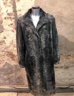 Mooie grijze astrakan bontjas / jas maat 42, Kleding | Dames, Jassen | Winter, DJT@dejuistetoon.eu, De Juiste Toon, Ophalen of Verzenden