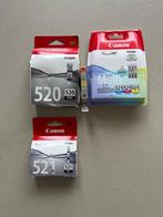 Canon inkt cartridges 520PGBK, 520 multi C/M/Y en 521 NIEUW, Computers en Software, Printerbenodigdheden, Ophalen of Verzenden