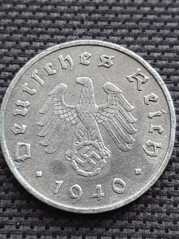 Duitsland Derde Rijk- munt Nazi Duitsland
10 pfennig uit 194 beschikbaar voor biedingen