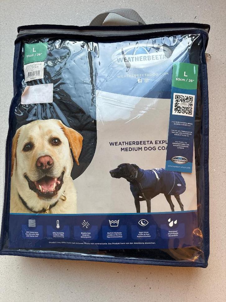 Hondenjasje voor regen en sneeuw in maat L waterproof, Dieren en Toebehoren, Honden-accessoires, Zo goed als nieuw, Ophalen of Verzenden