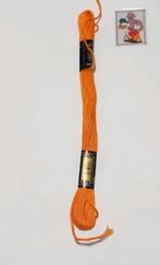 DMC mouline, oranje 740, Mulhouse, France, Ophalen of Verzenden, Borduurgaren of Zijde, DMC