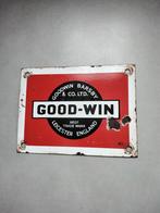 Emaille reclamebord, Ophalen of Verzenden, Gebruikt, Reclamebord