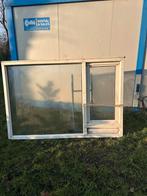 Kunststof draai-kiep raam met dubbelglas, Ophalen, Gevelraam of Ruit, Gebruikt, 80 tot 120 cm