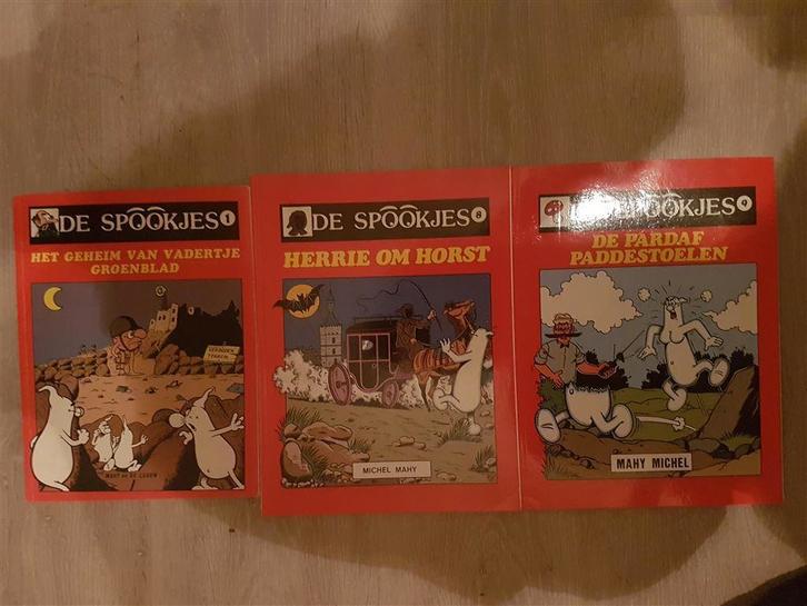 3x de spookjes-goede staat-losse verkoop, Boeken, Stripboeken, Zo goed als nieuw, Eén stripboek, Ophalen of Verzenden