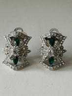 Feestelijke Strass Oorbellen ( in Hilversum ), Sieraden, Tassen en Uiterlijk, Oorbellen, Ophalen of Verzenden, Gebruikt, Overige materialen