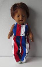 poppenkleertjes babypop born 43cm (tuinbroek ), Verzenden, Nieuw, Babypop