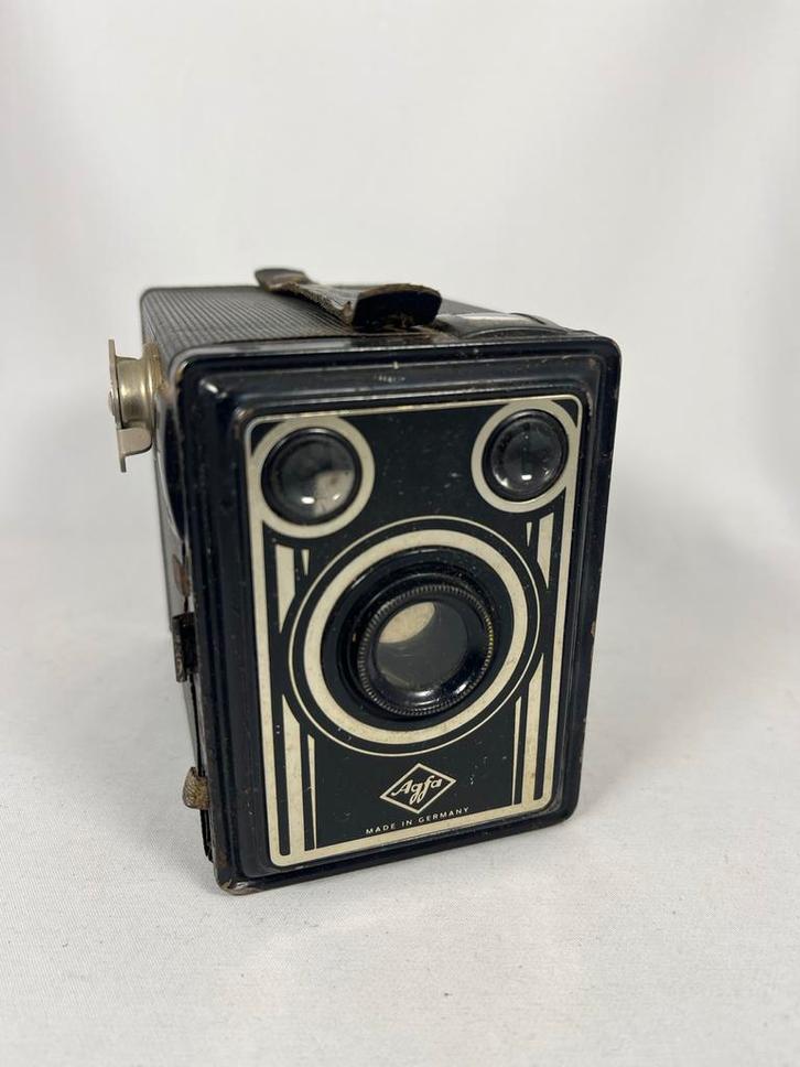 Vintage Agfa Box Camera, Audio, Tv en Foto, Fotocamera's Analoog, Gebruikt, Compact, Overige Merken, Ophalen of Verzenden