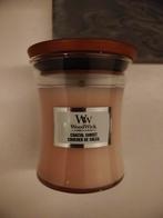 Woodwick kaars klein, Ophalen of Verzenden, Nieuw, Overige materialen, Minder dan 25 cm