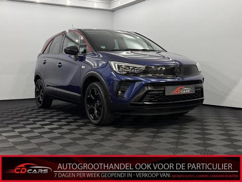 Opel Crossland 1.2 Turbo GS Line Half leder, Parkeersensoren, Auto's, Opel, Bedrijf, Te koop, Crossland X, ABS, Achteruitrijcamera